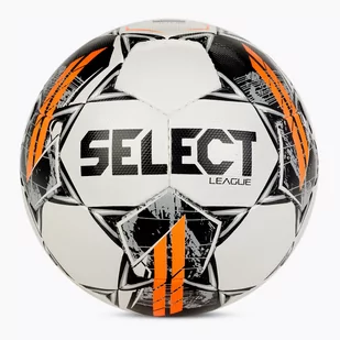 Piłka do piłki nożnej SELECT League v24 white/black rozmiar 5 - Piłka nożna - miniaturka - grafika 1