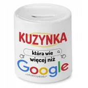 Skarbonki - Skarbonka 330 ml Dla Elizy Córki Dziecka Prezent z Nadrukiem ze Zdjęciem + Opakowanie na prezent (wzór 03) - miniaturka - grafika 1