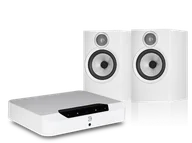 Zestawy stereo - Bluesound POWERNODE EDGE (biały) + 606 S3 (biały) - miniaturka - grafika 1