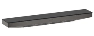 Hansgrohe Rainfinity - Prysznic szyjny z półką, czarny szczotkowany chrom 26243340 - Akcesoria do armatury i ceramiki - miniaturka - grafika 1