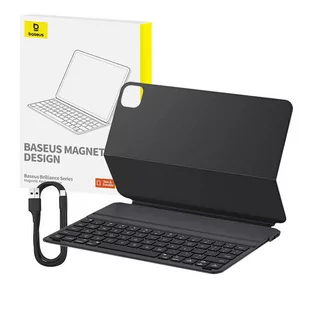 Magnetyczne etui z klawiaturą Baseus Brilliance Pad Pro12.9" (czarne) - Etui do tabletów Magnetyczne etui z klawiaturą Baseus Brilliance Pad Pro12.9" (czarne) - Etui do tabletów - miniaturka - grafika 1