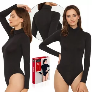 ﻿Gatta bezszwowe Body Golf długi rękaw, czarny, L - Body - miniaturka - grafika 1