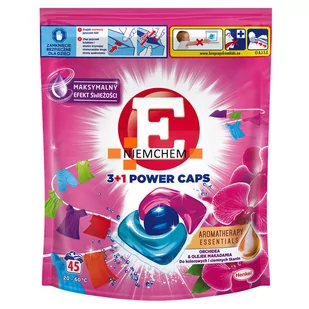 E Kapsułki do Prania Kolorowych i Ciemnych Tkanin Orchidea & Makadamia 45szt - Środki do prania - miniaturka - grafika 1