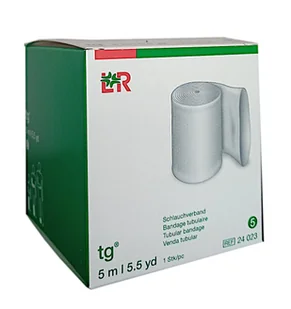 L&R - Rękaw opatrunkowy TG Tubular 5m, Rozmiar 5, 1 szt. - Apteczki i materiały opatrunkowe - miniaturka - grafika 1
