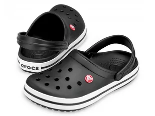 Crocs, Klapki męskie, Crocband, czarny, rozmiar 41 1/2 - Klapki i japonki męskie - miniaturka - grafika 1