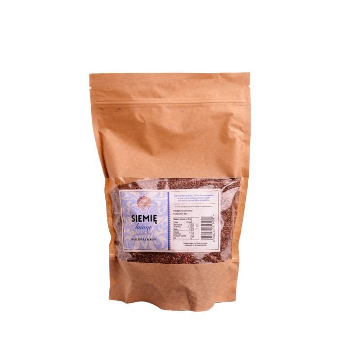 Siemię lniane brązowe 1kg - Schronisko Bukowina