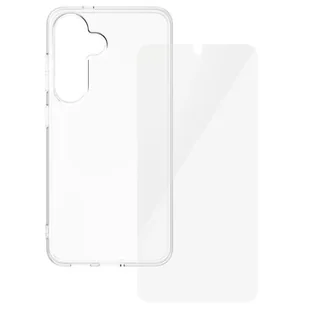 PanzerGlass Etui ze szkłem na ekran CARE by Fashion 2in1 do Galaxy S25, przezroczyste - Etui i futerały do telefonów - miniaturka - grafika 1