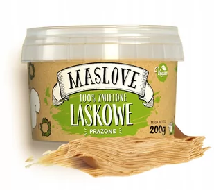 Maslove Krem z prażonych orzechów laskowych 200 g - Słodkie kremy i masła - miniaturka - grafika 1