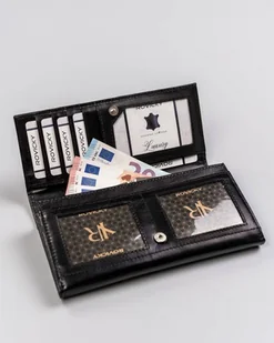 Rovicky Duży skórzany portfel z systemem RFID Protect Rovicky - Portfele - miniaturka - grafika 1