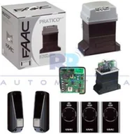 Zestawy do bram - FAAC Zestaw PRATICO 746 230V do bram przesuwnych do 600 kg - miniaturka - grafika 1