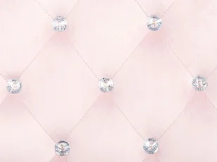 Fotel biurowy, krzesło biurowe Krzesło biurowe regulowane welurowe różowe z kryształkami PRINCESS - Fotele i krzesła biurowe - miniaturka - grafika 10