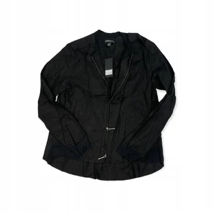 Rozpinana czarna lekka bluza damska KENNETH COLE S - Bluzy damskie - miniaturka - grafika 1