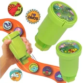 Zabawki kreatywne - Dinozaury Stempelek z naklejkami, naklejki dla chłopca 160 szt - miniaturka - grafika 1