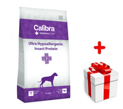 Sucha karma dla psów - Calibra Veterinary Diets Dog Ultra Hypoallergenic Insect Protein 12kg + Niespodzianka dla psa GRATIS - miniaturka - grafika 1