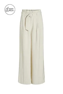 Vila Damskie spodnie Viruby Hw Paperbag Pants/Su, brzoza, 38 - Spodnie damskie - miniaturka - grafika 1