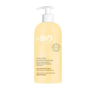 BeBio Ewa Chodakowska Naturalny balsam do ciała z kwasem hialuronowym siemieniem lnianym bawełną trehalozą 350ml - Balsamy i kremy do ciała - miniaturka - grafika 1