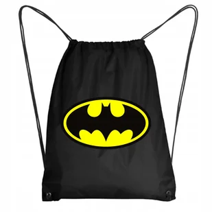 Worek Szkolny Na Buty Plecak na WF Batman Logo 1 - Plecaki worki - miniaturka - grafika 1