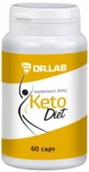 Odchudzanie i oczyszczanie - Dr.Lab, Keto Diet, 60 kapsułek - miniaturka - grafika 1