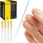 Meble i wyposażenie gabinetów medycznych - Igły do suchego igłowania ze stalowym uchwytem - igły do akupunktury z prowadnicą - opakowanie 100 szt. (4Fizjo Dry Needles) - miniaturka - grafika 1