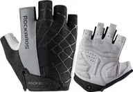Rękawiczki rowerowe - RockBros Rękawiczki rowerowe Rockbros S109GR rozmiar XL - szare - miniaturka - grafika 1