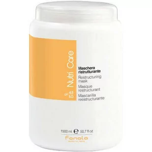 Fanola Fanola Nutri Care maska odbudowująca do włosów zniszczonych 1500ml 14016 - Maski do włosów - miniaturka - grafika 1