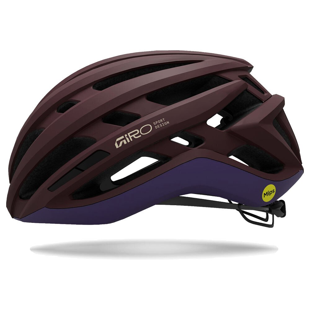 Kask rowerowy Giro Agilis MIPS Mat Dark Maroon L