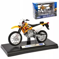 Samochody i pojazdy dla dzieci - Suzuki DR-Z400S model w skali 1:18 Welly motocykl motor - miniaturka - grafika 1
