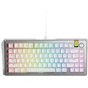 Klawiatury - Glorious GMMK 3 PRO HE 65% Silver - US GLO-KB-GMMK3-PRO-65-PB-HE-W-SIL-US - miniaturka - grafika 1