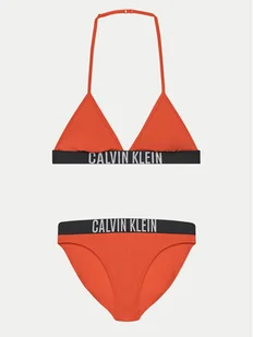 Calvin Klein Swimwear Strój kąpielowy KY0KY00090 Czerwony - Stroje kąpielowe - miniaturka - grafika 1