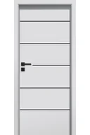 Drzwi wewnętrzne - Pol-Skone Dzwi Wewnętrzne Pełne Sonata W5 Laminowane Szary - miniaturka - grafika 1