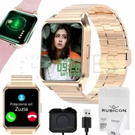 Smartwatch - Rubicon RNCE89 Złoty - miniaturka - grafika 1