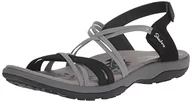 Sandały damskie - Skechers Reggae Slim Takes Two, płaskie sandały damskie, Szary, 38 EU - miniaturka - grafika 1