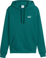 Bluzy męskie - Puma Bluza męska Puma ESS 2 Color Small No.1 Logo Hoodie zielona 684719 41 L - miniaturka - grafika 1