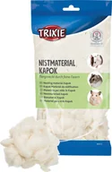 Akcesoria dla gryzoni - TRIXIE Szarpanka do gniazda kapok kremowa 40g - miniaturka - grafika 1