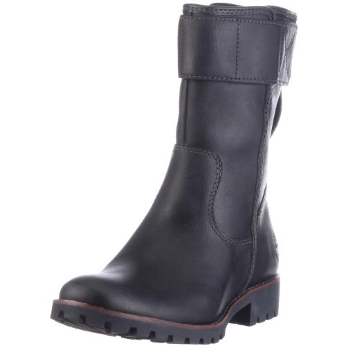 Timberland ATRUS Mid SMOOTH 96387 damskie kozaki, czarny - Czarny Black Smooth - 39 eu