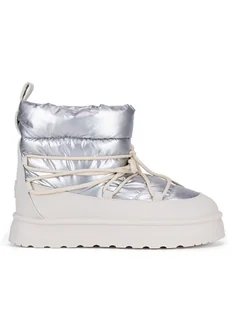 DeeZee Śniegowce CS6389-02 Srebrny - Buty dla dziewczynek - miniaturka - grafika 1