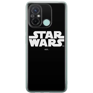 Etui Gwiezdne Wojny 001 Star Wars Nadruk pełny Czarny Producent: Xiaomi, Model: REDMI 12C/ REDMI 11A - Etui i futerały do telefonów - miniaturka - grafika 1