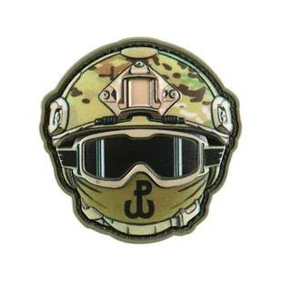 M-Tac - Naszywka Emoji Poland №7 Żołnierz - PVC 3D - Camo - 51353607 - Odzież taktyczna i umundurowanie - miniaturka - grafika 1
