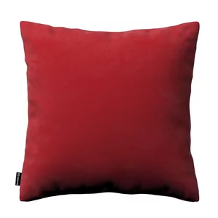 Dekoria Poszewka Kinga na poduszkę intensywna czerwień 43 × 43 cm Velvet 100-704-15 - Poszewki na poduszki - miniaturka - grafika 1