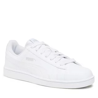 Buty dla dziewczynek - Sneakersy Puma UP Jr 373600 04 Puma White-Puma White-Gray Violet - grafika 1