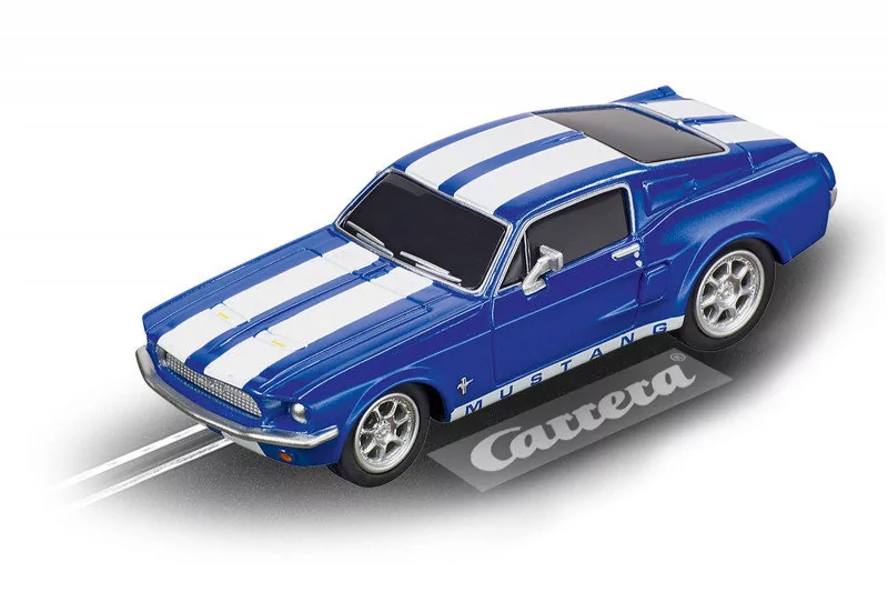 Carrera Auto Go Ford Mustang 67 Racing Blue