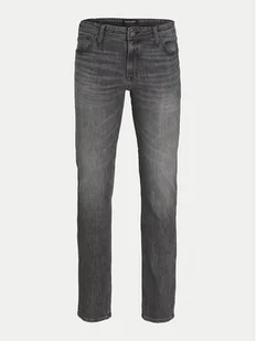Jack&Jones Jeansy Clark 12258108 Szary Regular Fit - Spodnie męskie - miniaturka - grafika 1