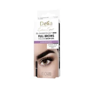 Akcesoria i kosmetyki do stylizacji brwi - Delia Cosmetics Eyebrow Expert żel zagęszczający brwi 1.0 Czarny 7 ml - miniaturka - grafika 1