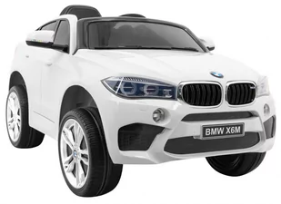 NoName Pojazd BMW X6M Biały  PA.JJ2199.BIA - Pojazdy elektryczne dla dzieci - miniaturka - grafika 1