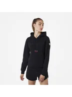 Bluzy damskie - Bluza Rossignol W Logo Sweat Hood Fl czarny S - miniaturka - grafika 1