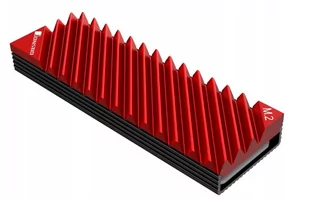 JONSBO Chłodzenie SSD JONSBO M.2-3 Czerwony M.2-3 RED - Tuning komputera - akcesoria - miniaturka - grafika 2