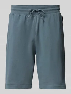 Szorty z dzianiny dresowej o kroju regular fit z elastycznym pasem model ‘NALIS’ - Spodenki męskie Szorty z dzianiny dresowej o kroju regular fit z elastycznym pasem model ‘NALIS’ - Spodenki męskie - miniaturka - grafika 1