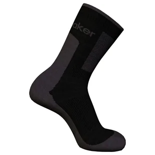 Skarpety męskie Icebreaker Merino Hike+ Medium Crew Black/Obsidian L - Skarpetki męskie - miniaturka - grafika 1