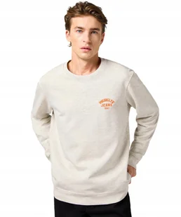 Bluza Wrangler SMALL LOGO CREW 112364090 Oat Melee XXL - Bluzy męskie - miniaturka - grafika 1