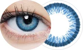 Soczewki kontaktowe - Clearlab, Clearcolor, Soczewki korekcyjne 1-Day Light Blue -3.00, 2 szt. - miniaturka - grafika 1